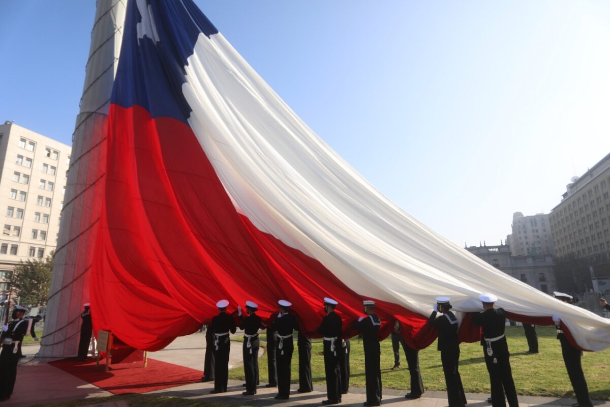 Bandera Chilena / Agencia Uno