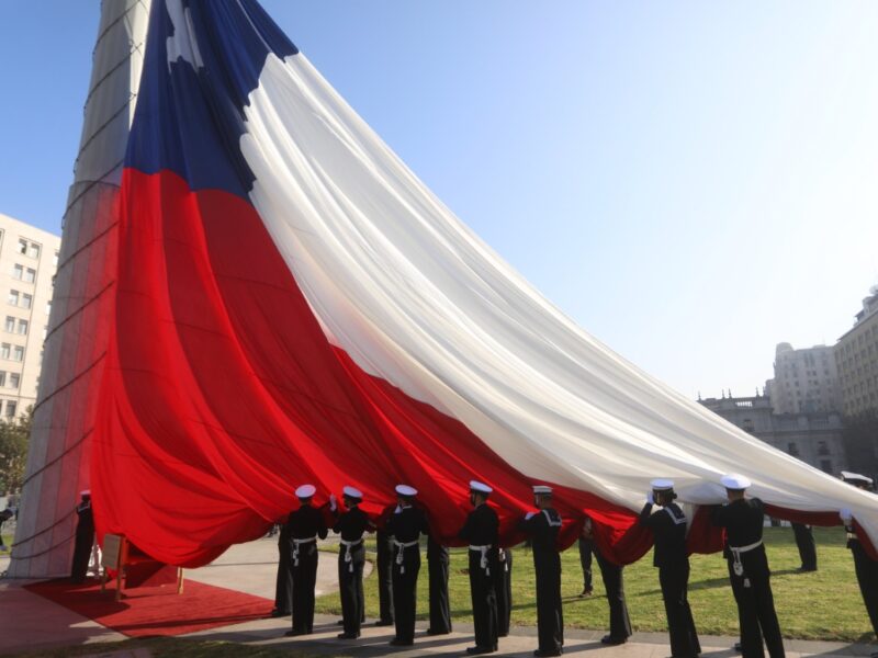 Bandera Chilena / Agencia Uno