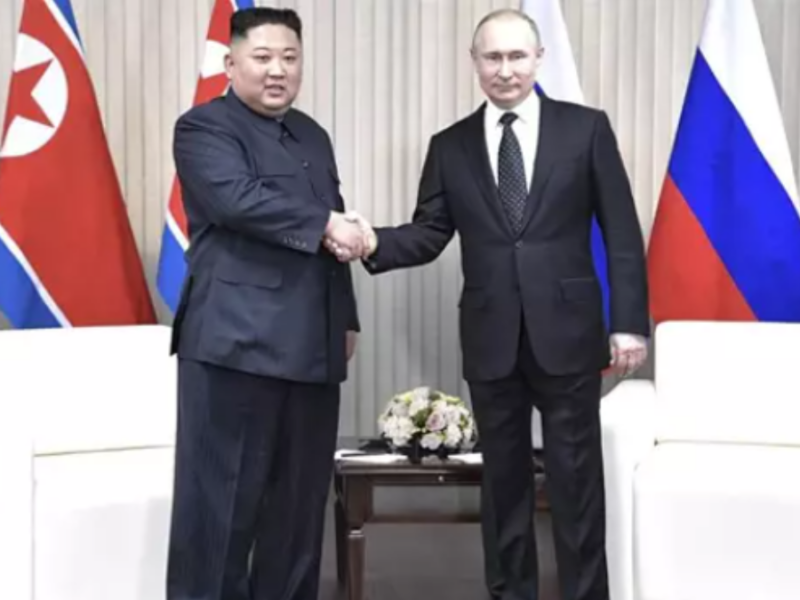Kim Jong Un - Vladimir Putin