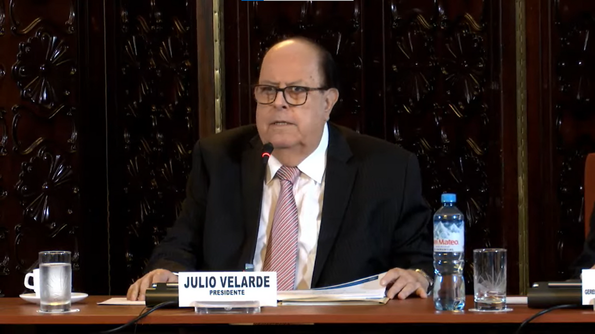 Julio Velarde, Presidente del Banco Central de Reserva del Perú