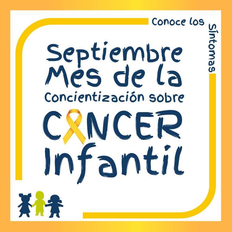 Septiembre Dorado, Mes de concientización del cáncer infantil