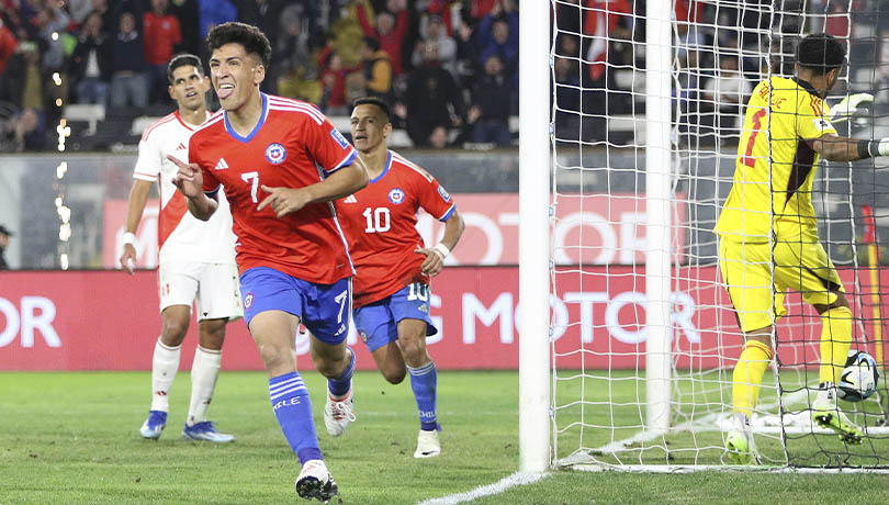 La FIFA le otorga el segundo gol de La Roja a Perú a Marcelino Núñez.
