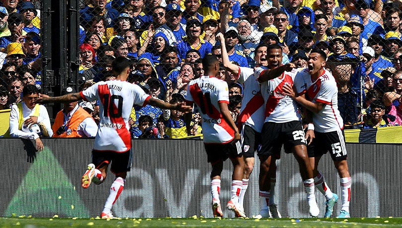 River Plate se quedó con una nueva edición del Superclásico argentino.