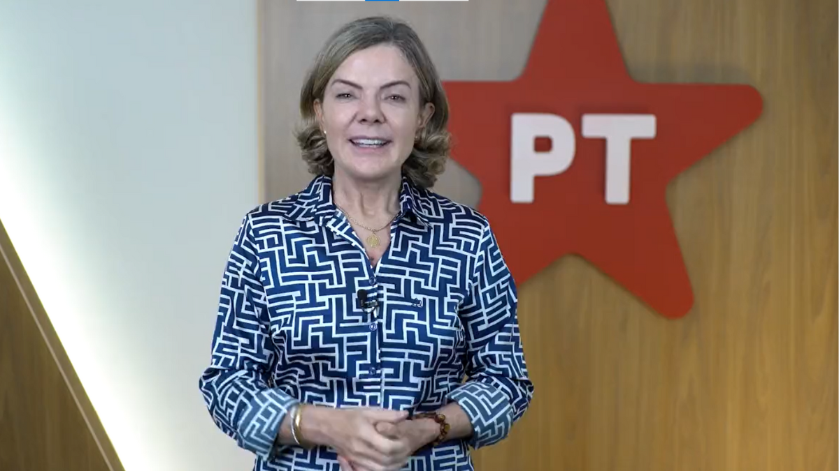 Presidenta del Partido de los Trabajadores (PT) de Brasil.