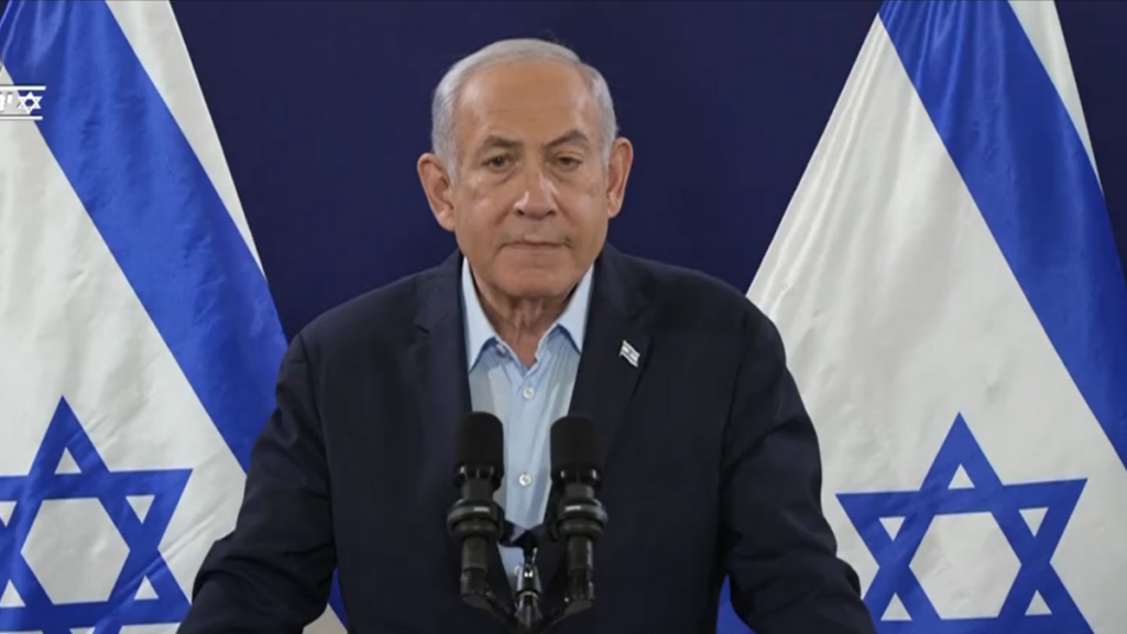 Primer ministro israelí, Benjamin Netanyahu.