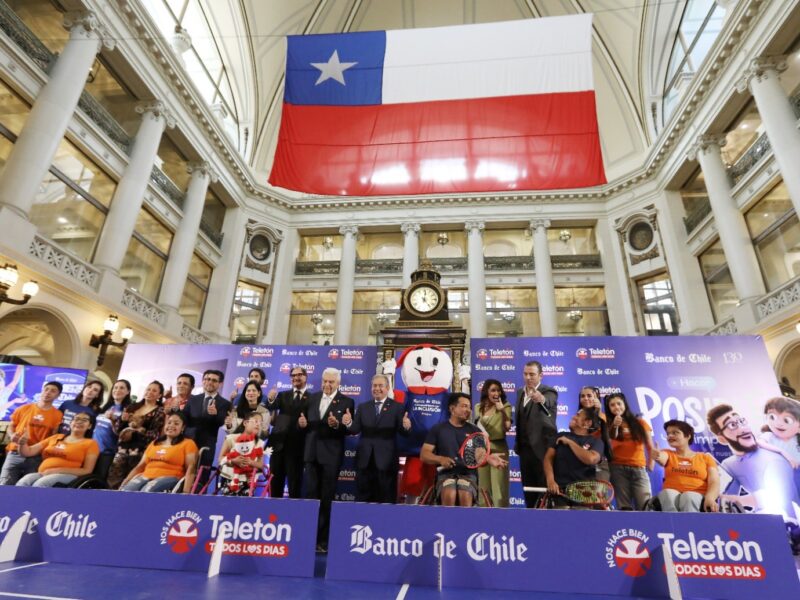 Banco de Chile lanza su campaña de recaudación para Teletón 2023