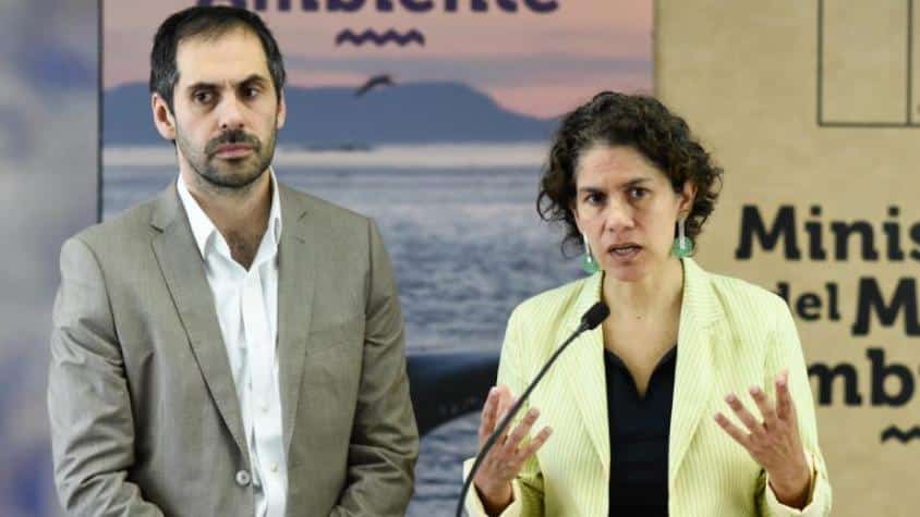 Ministros Nicolás Grau y Maisa Rojas / Agencia Uno