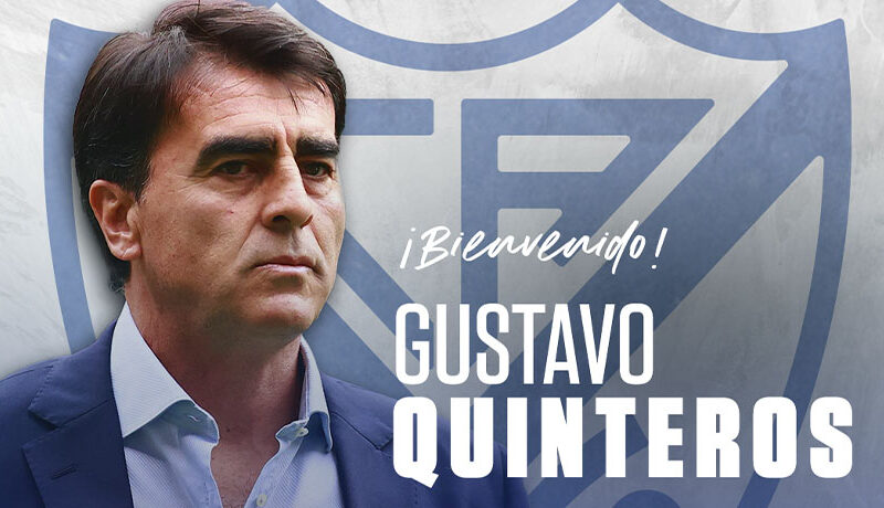 Gustavo Quinteros nuevo entrenador de Vélez Sarsfield.
