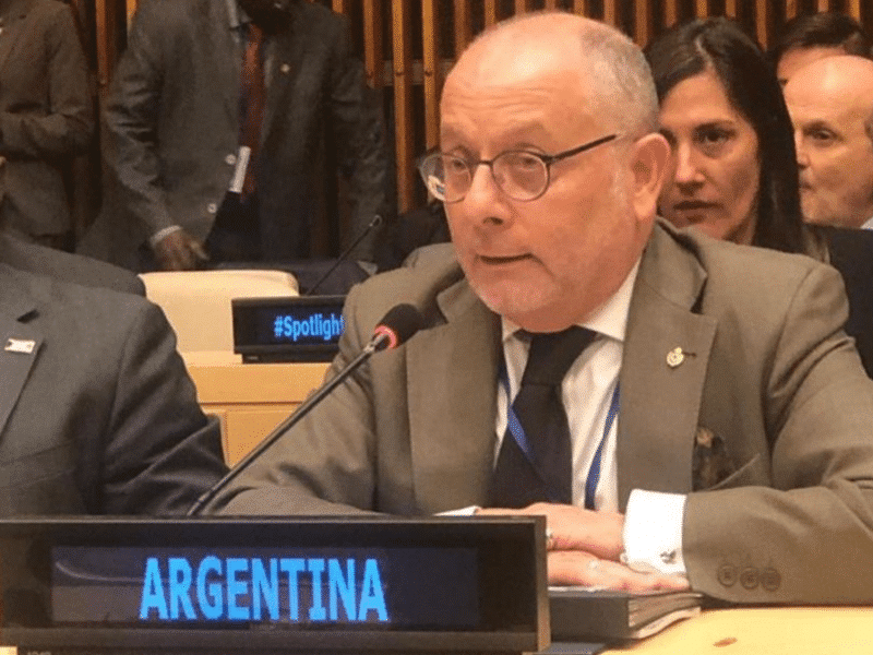 Embajador de Argentina en Chile, Jorge Faurie.