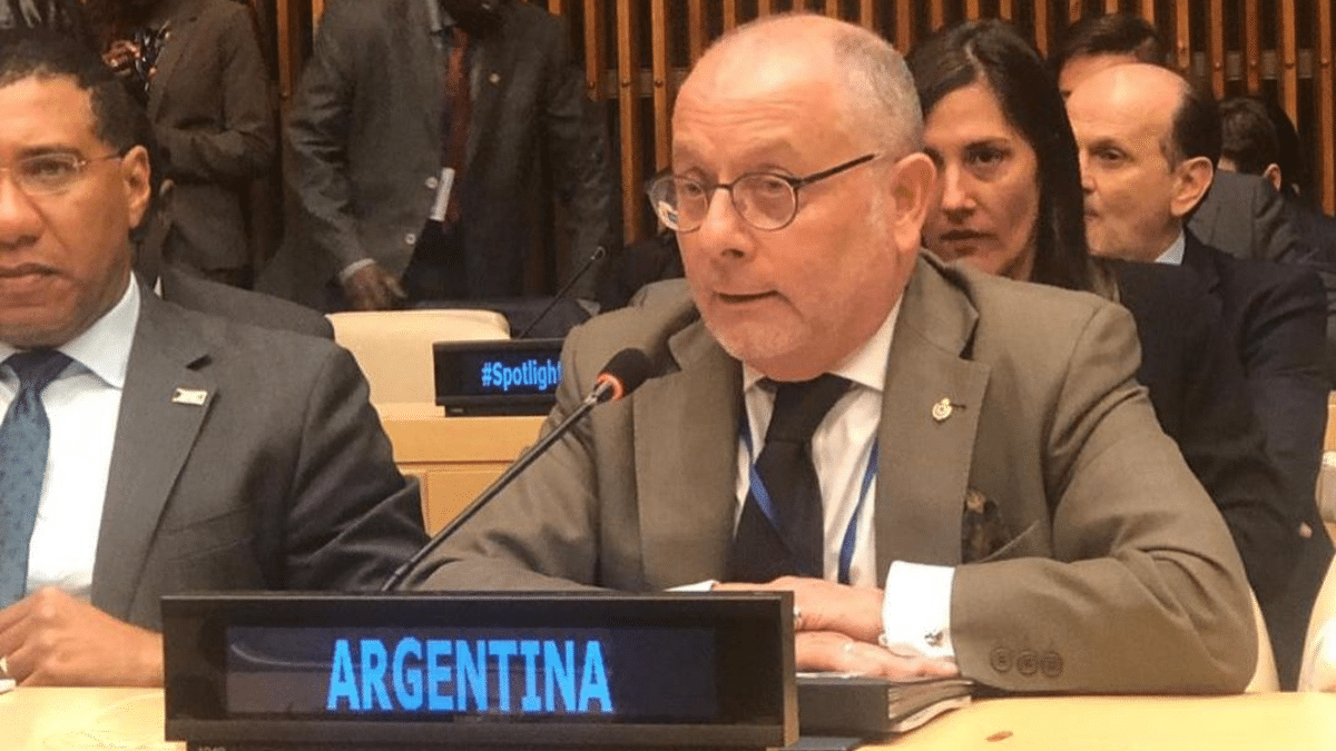 Embajador de Argentina en Chile, Jorge Faurie.
