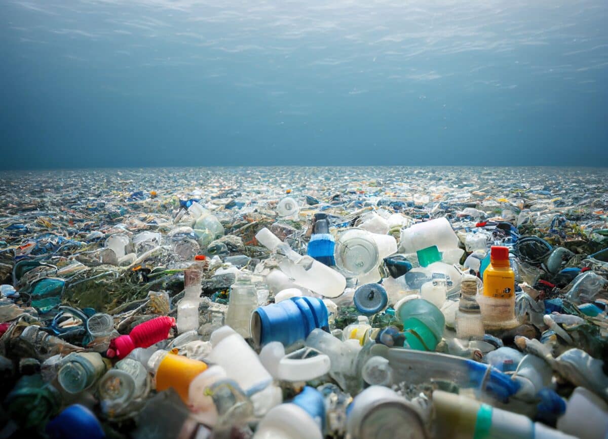 Contaminación de plásticos en el mar / Referencial