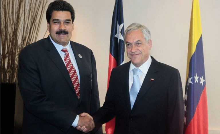Nicolás Maduro sebastián Piñera