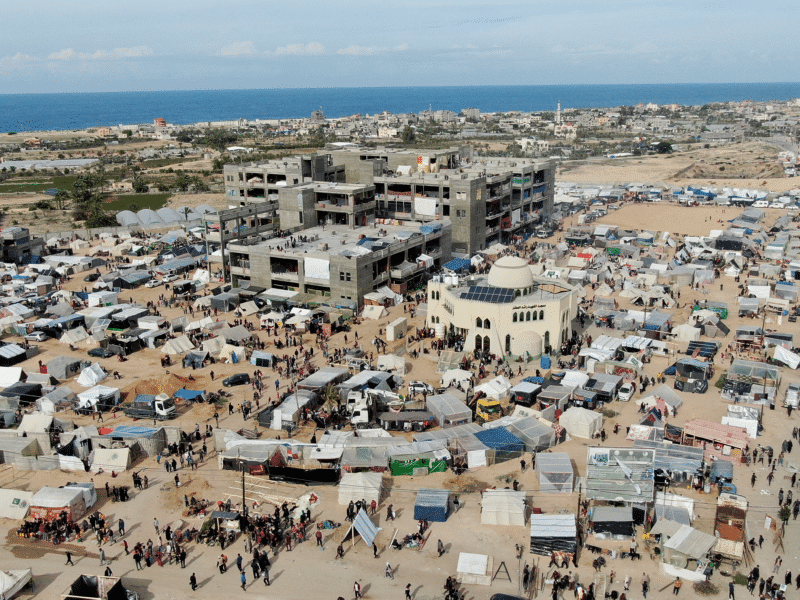 Franja de Gaza israel rafá
