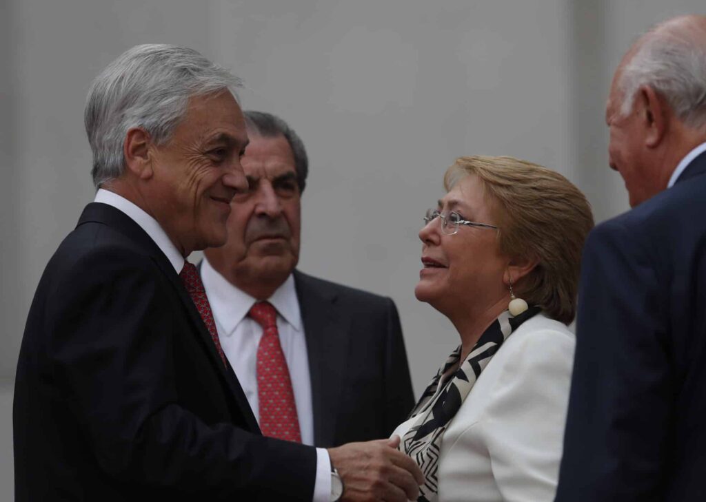 Sebastián Piñera, Michelle Bachelet