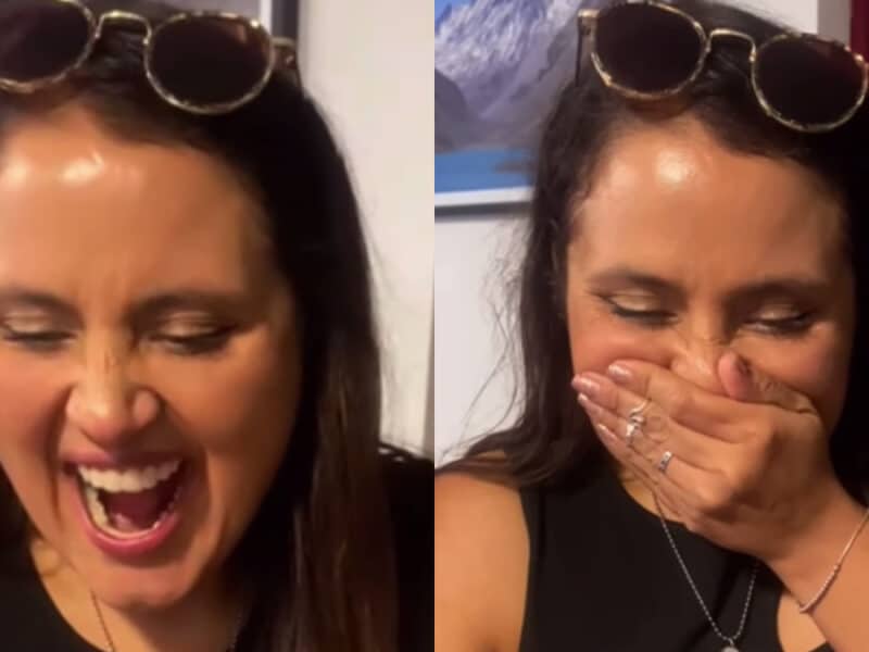 El video que emocionó a Pamela Leiva en vivo: No se aguantó las lágrimas