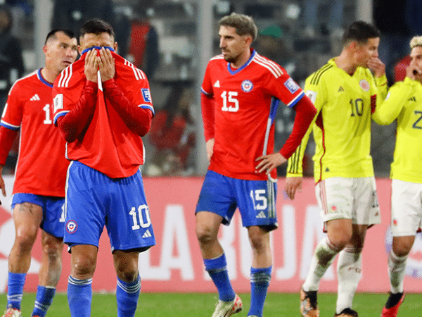 Otra vez a la baja: La Roja nuevamente cae en el ranking FIFA