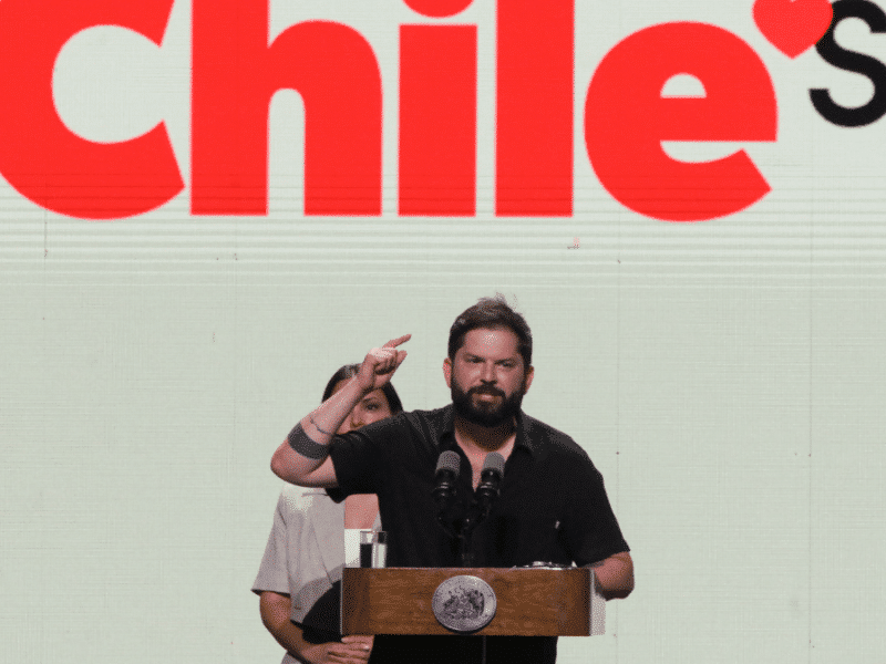 Presidente Boric en Juntos Chile se Levanta