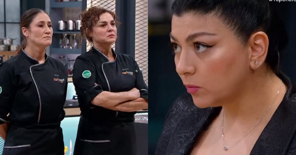 Belén Mora y Berta Lasala - Fernanda Fuentes Top Chef VIp