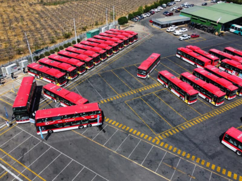 Flota buses de dos pisos