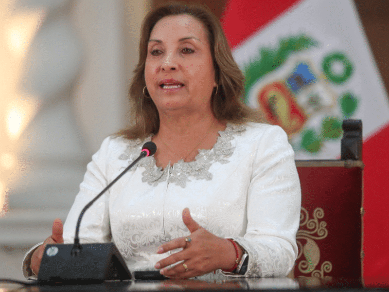 Presidenta de Perú, Dina Boluarte, debe declarar en el Caso Rolex.