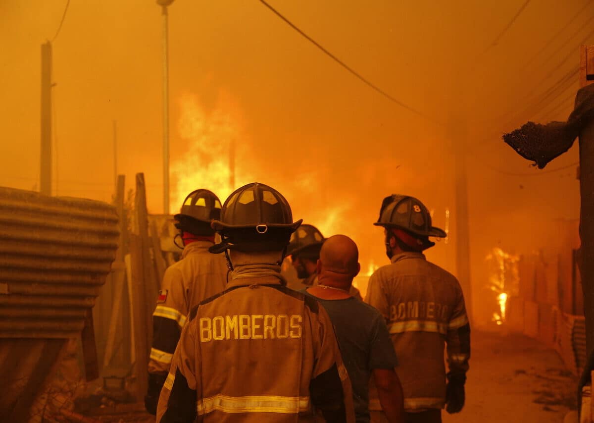 Incendios Valparaíso / Agencia Uno - Referencial