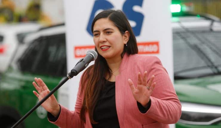 Alcaldesa de Quinta Normal, Karina Delfino - Agencia Uno