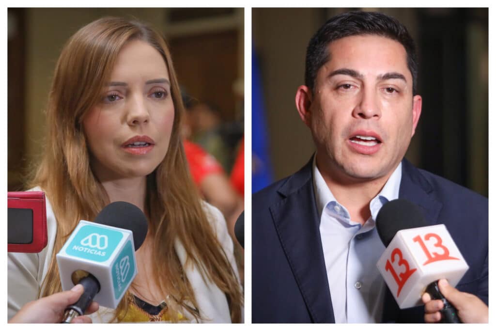 Diputados RN - Camila Flores y Jorge Durán