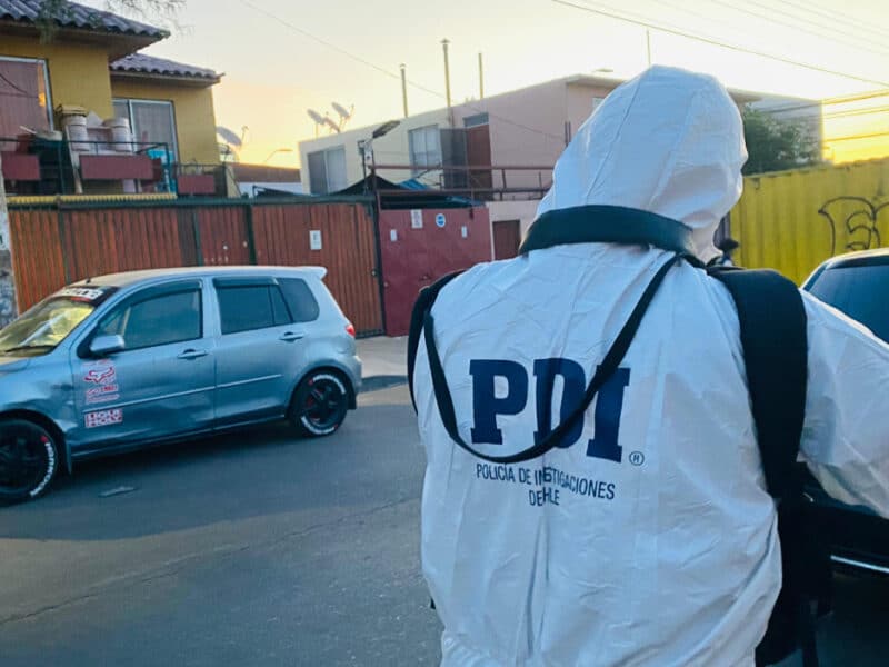 PDI investiga homicidio frustrado con arma de fuego en Arica