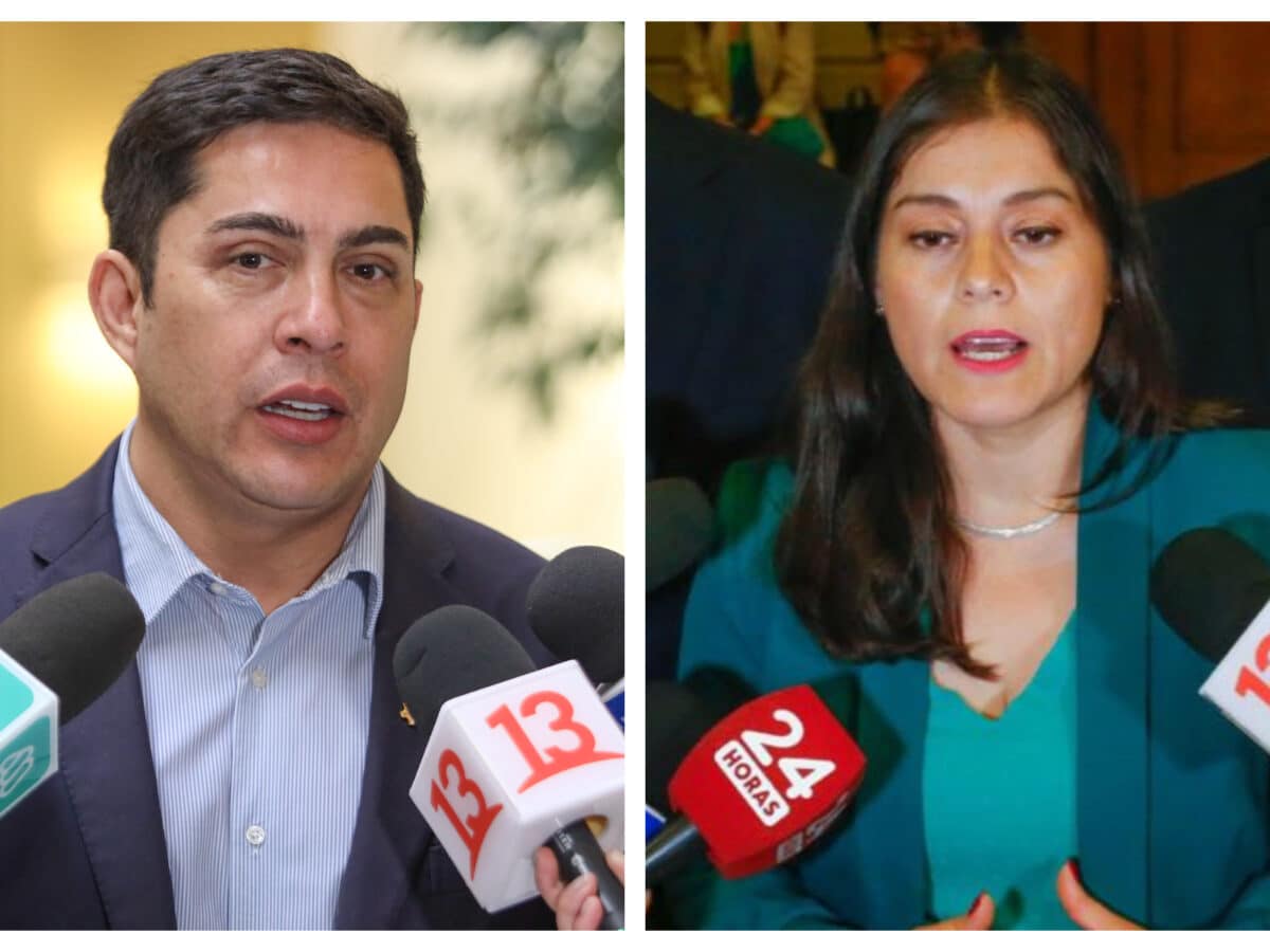 Diputadas de oposición, Jorge Durán (RN) y Karen Medina (PDG)