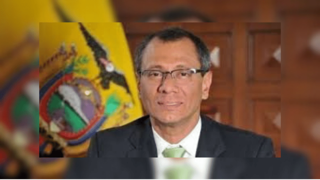 Jorge Glas, exvicepresidente de Ecuador. 