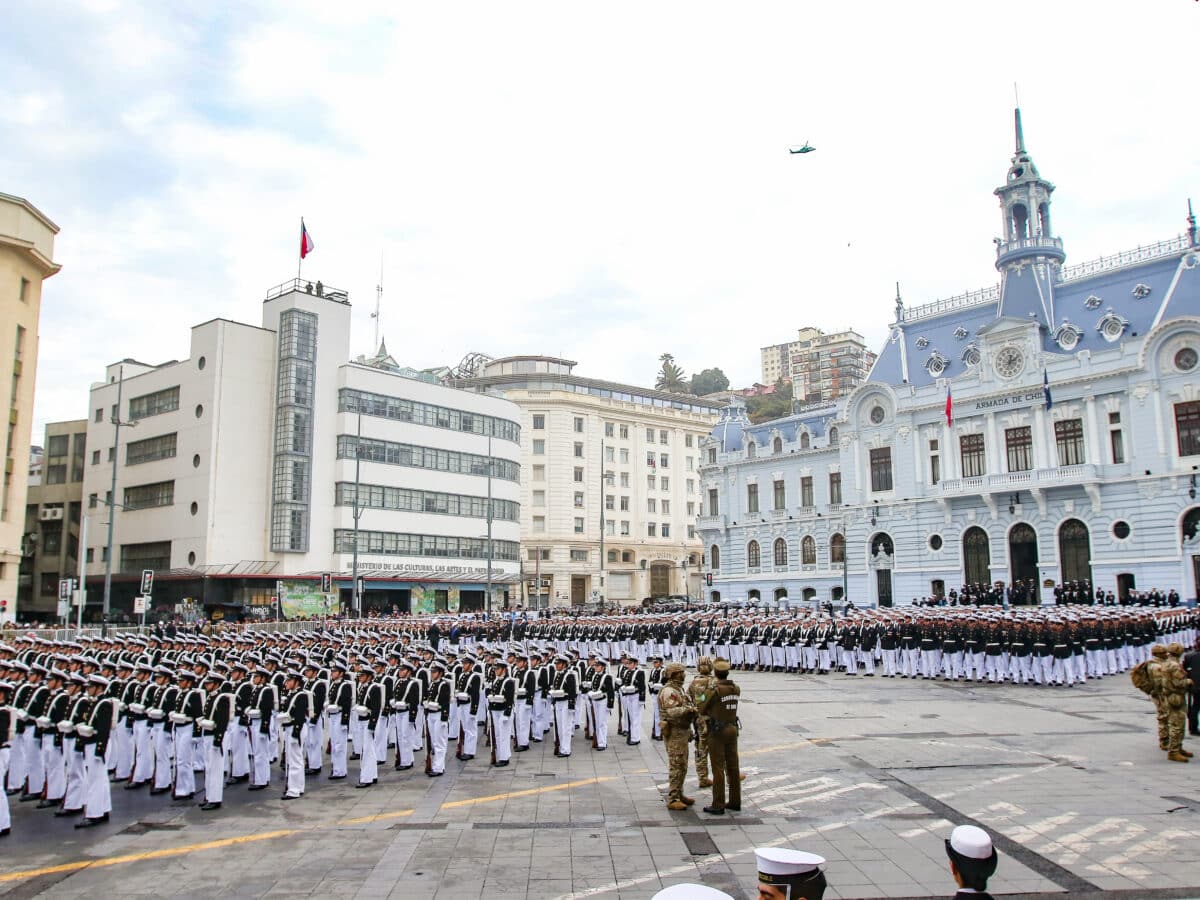 Más de 1.100 uniformados desfilarán en Día de las Glorias Navales