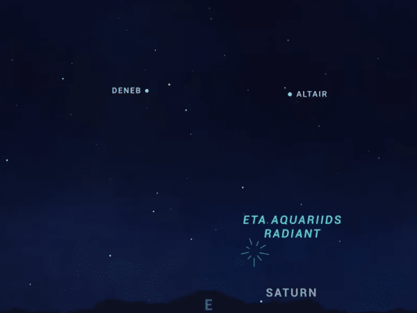 Lluvia de estrellas Eta Acuáridas: ¿Cómo y cuándo se puede ver?
