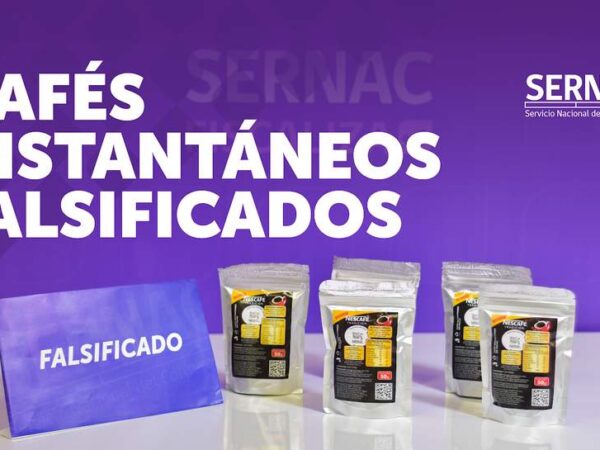 SERNAC alertó comercialización de falsificaciones de Nescafé