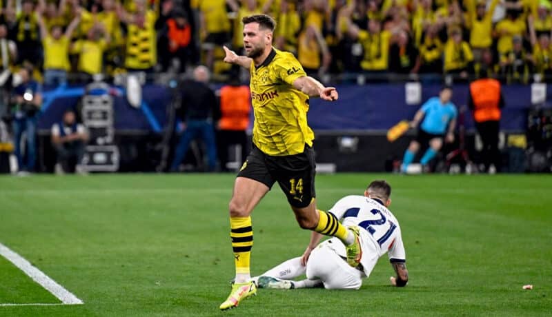 Borussia Dortmund superó por la mínima al PSG.