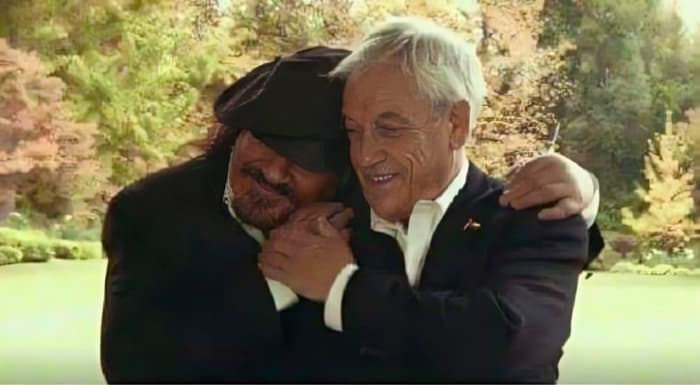 Miguel Negro Piñera y Sebastián Piñera